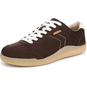 Dr. Scholl’s Shoes Women’s Be True Sneaker(Dark Umber Brown)