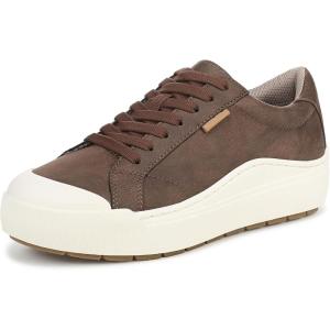 Dr. Scholl’s Women’s Time Off Sneaker(Dark Brown)