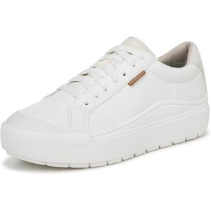 Dr. Scholl’s Women’s Time Off Sneaker(White Smooth)