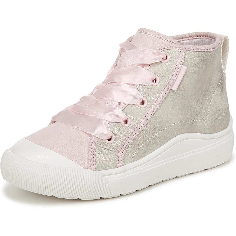 imageDr Scholls Boys Time Off High SneakerSilver Metallic