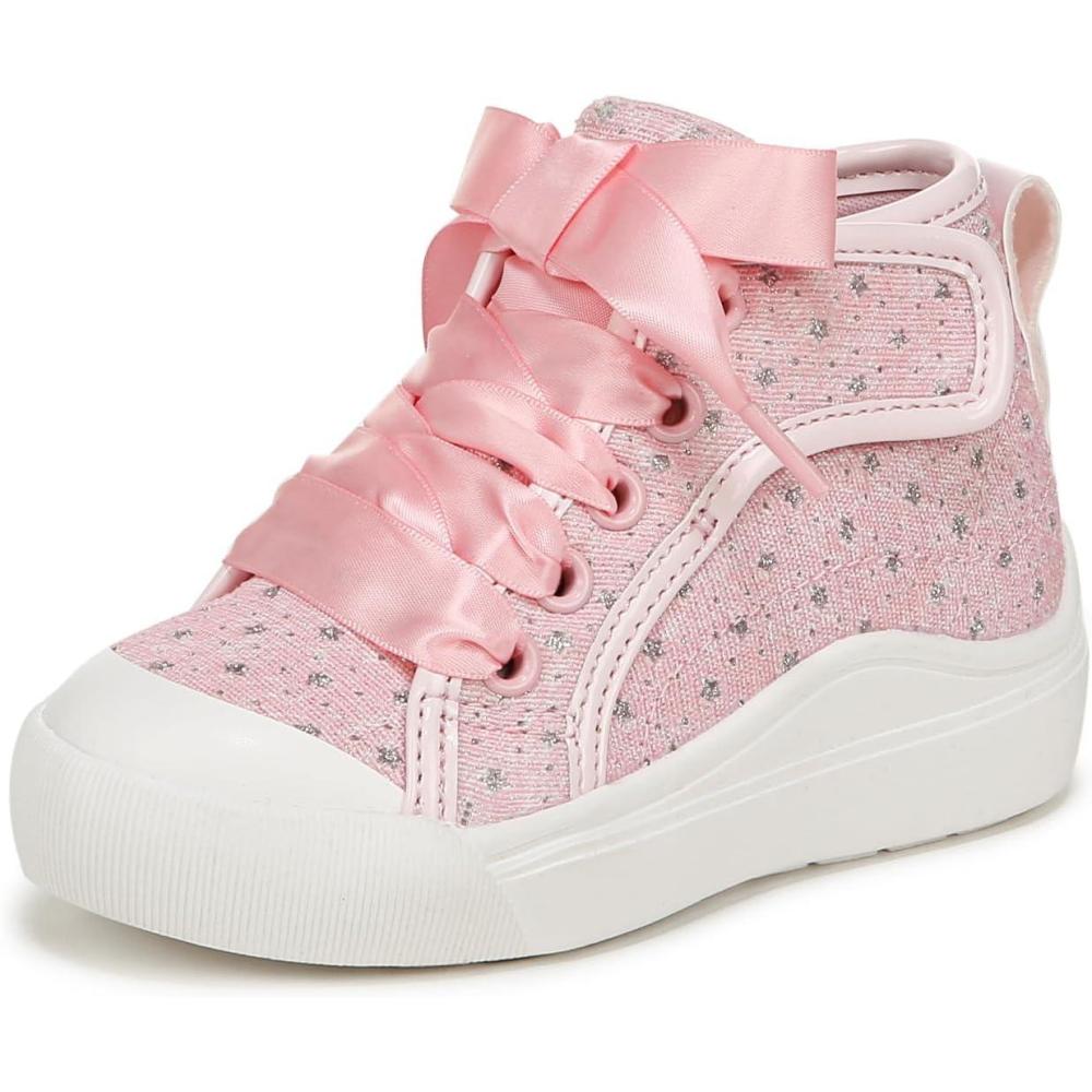 imageDr Scholls Shoes BabyGirls Classic SneakerLight Pink Star Shine
