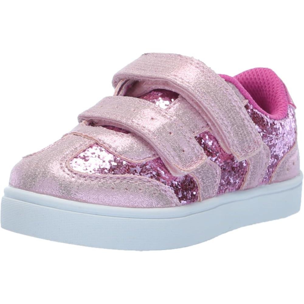 imageDr Scholls Shoes BabyGirls Madison Play Toddler SneakerHot Pink Metallic Glitter
