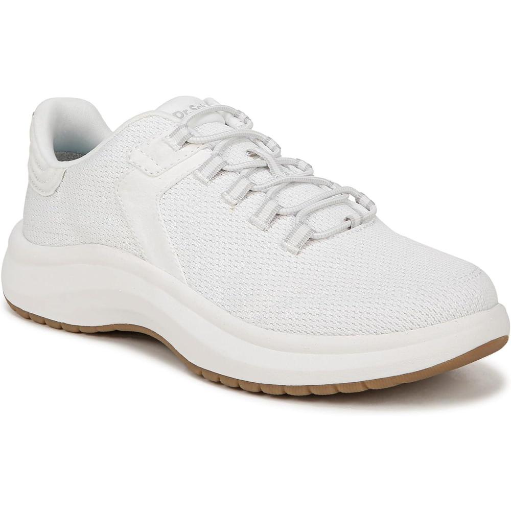 imageDr Scholls Shoes Womens Feel at Ease Plantar FasciitisWhite Fabric