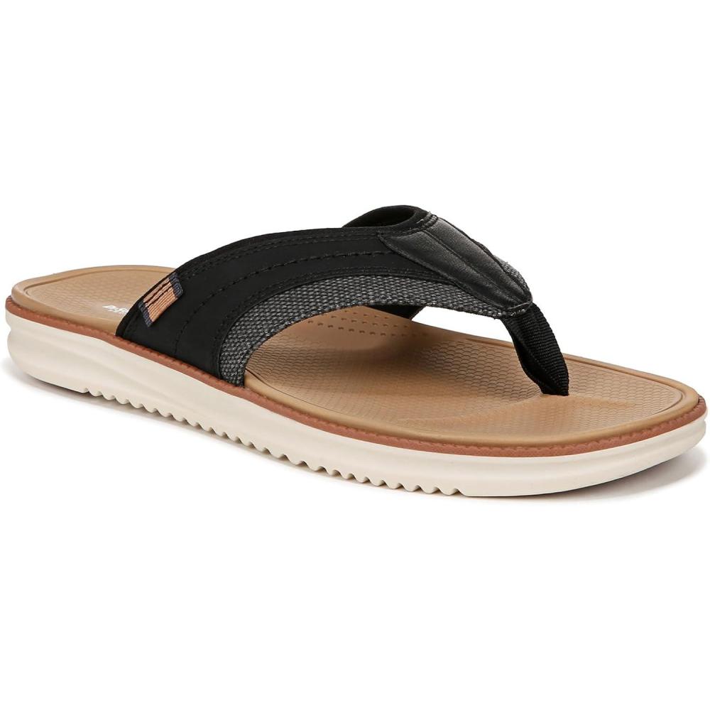imageDr Scholls mens Sync in Thong SandalBlack