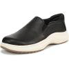 imageDr Scholls Shoes Womens Feel Well Plantar Fasciitis Sneaker Black Leather 85