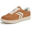 Camelot Brown/Off White Leather
