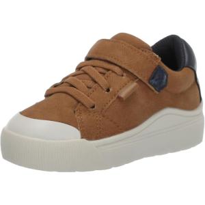 Dr. Scholl’s Baby-Boy’s Time Off Toddler Sneaker(Honey Brown)