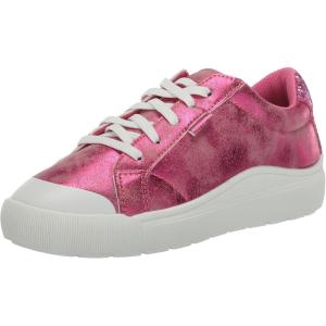 Dr. Scholl’s Kids Women’s Time Off Kids Sneaker(Hot Pink Shimmer)