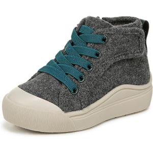 Dr. Scholl’s Shoes Baby-Girl’s Classic Sneaker(Charcoal Grey Wool)