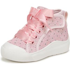 Dr. Scholl’s Shoes Baby-Girl’s Classic Sneaker(Light Pink Star Shine)