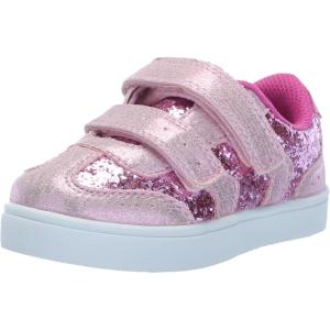 Dr. Scholl’s Shoes Baby-Girl’s Madison Play Toddler Sneaker(Hot Pink Metallic Glitter)