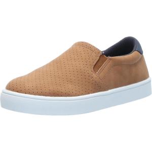 Dr. Scholl’s Shoes Madison Kids Slip On Sneaker Honey Brown Perf 2 M