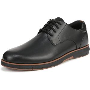 Dr. Scholl’s Shoes Men’s Feel Driven Plantar Fasciitis Oxford(Black Leather)