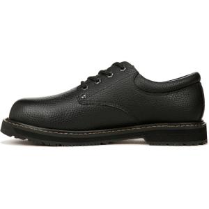 Dr. Scholl’s Shoes Men’s Harrington Composite Toe Food Service Shoe(Black Leather)
