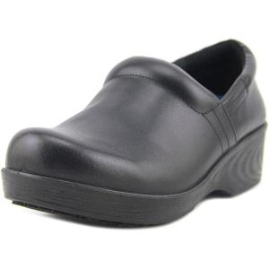 Dr. Scholl’s Shoes Women’s Dynamo Work Shoe(Black Leather)