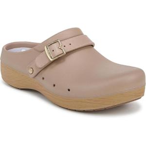 Dr. Scholl’s Shoes Women’s Feel Chill Clog(Taupe Tan)