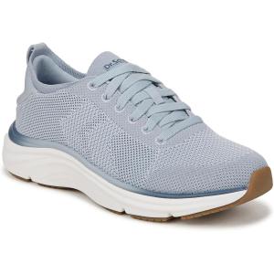Dr. Scholl’s Shoes Women’s Feel Support Sneaker(Light Blue Fabric)