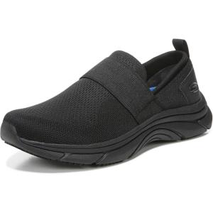 Dr. Scholl’s Shoes Women’s Got It Gore Slip Resistant Work Loafer(Black Fabric)