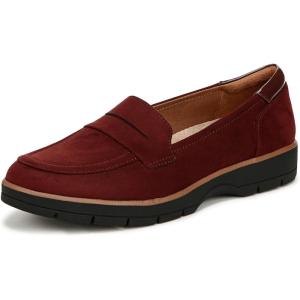 Dr. Scholl’s Shoes Women’s Nice Day Loafer(Cali Wine Microfiber)