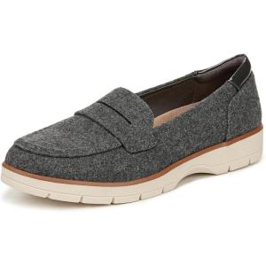Dr. Scholl’s Shoes Women’s Nice Day Loafer(Charcoal Wool)