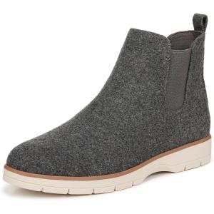 Dr. Scholl’s Shoes Women’s Northbound Chelsea Boot(Charcoal Wool)