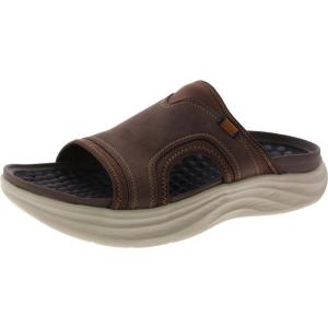 Dr. Scholl’s Shoes mens Feel Energy(Dark Brown Foam)