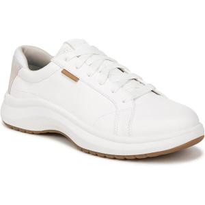 Dr. Scholl’s Women’s Feel Good Plantar Fasciitis Sneaker White Leather 9 M