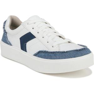 Dr. Scholl’s Womens Madison Lace(White/Blue Fabric)