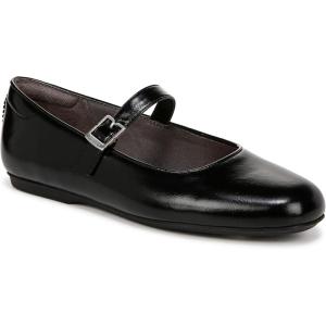 Dr. Scholl’s Women’s Wexley Mary Jane Flat(Black Smooth)