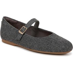 Dr. Scholl’s Women’s Wexley Mary Jane Flat(Charcoal Fabric)