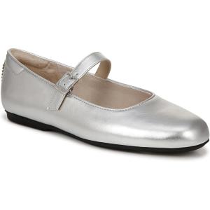 Dr. Scholl’s Women’s Wexley Mary Jane Flat(Silver Smooth)