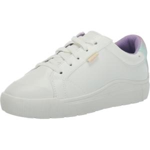 Dr. Scholl’s Work Mens Time Off Kids Sneaker(White/Purple)
