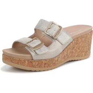 Dr. Scholl’s Work womens Cali Breeze(Light Gold Metallic)