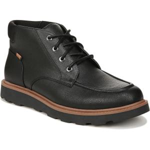 Dr. Scholl’s mens Maplewood Chukka(Black Smooth)