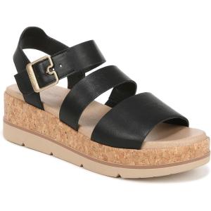 Dr. Scholl’s womens Once Twice(Black/Cork)