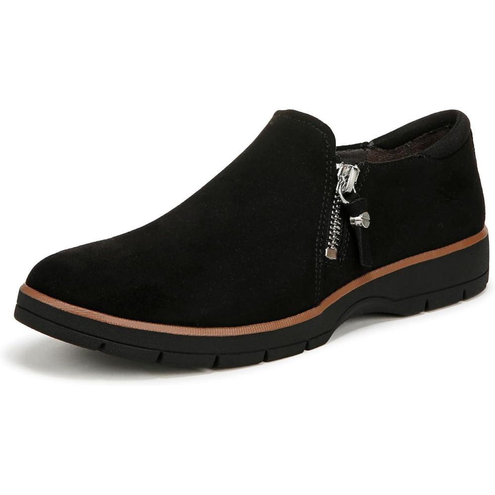 imageDr Scholls Womens Nice Day NowBlack Microfiber