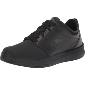 Dr. Scholl’s Shoes Women’s Drive Slip Resistant Work Sneaker(Black)