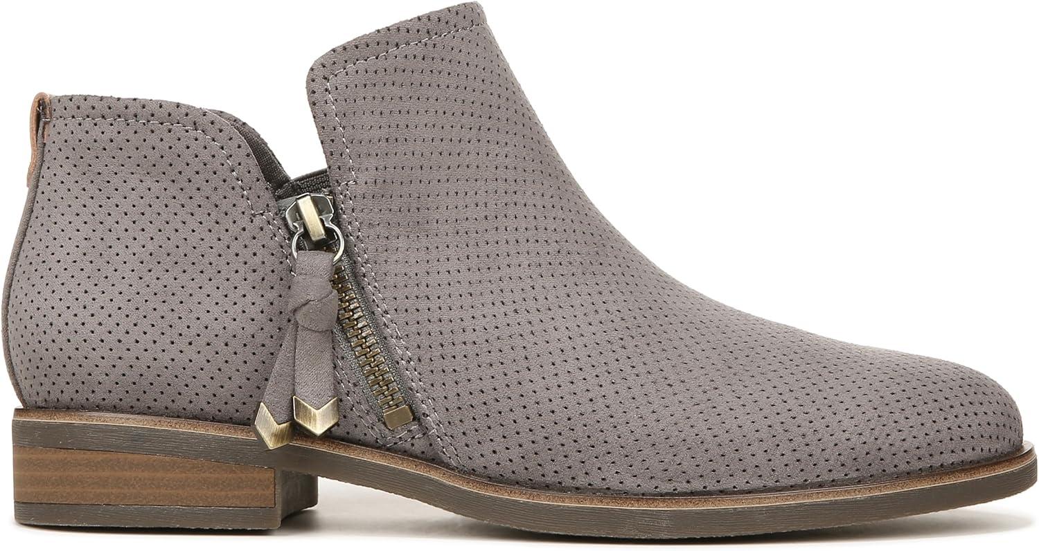 imageDr Scholls Work womens Astir Ankle BootieDark Grey Microfiber