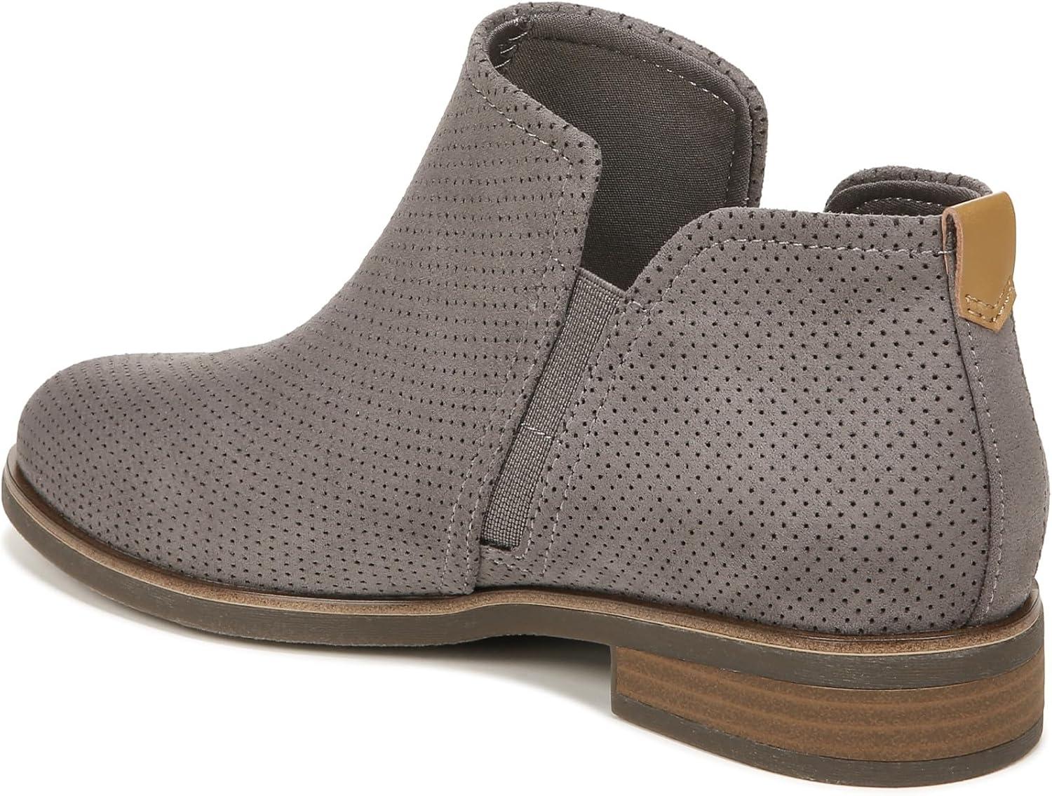 imageDr Scholls Work womens Astir Ankle BootieDark Grey Microfiber