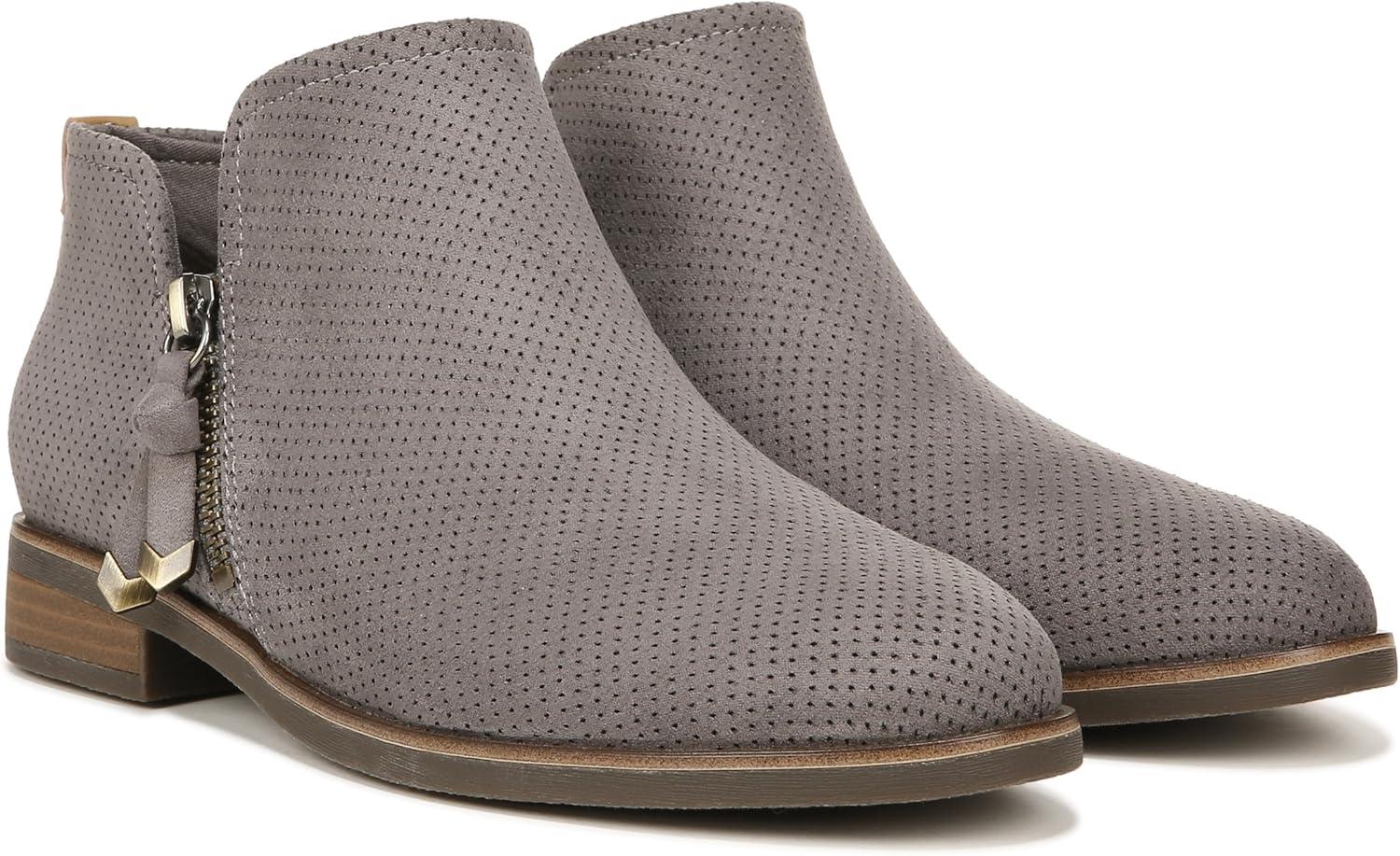imageDr Scholls Work womens Astir Ankle BootieDark Grey Microfiber