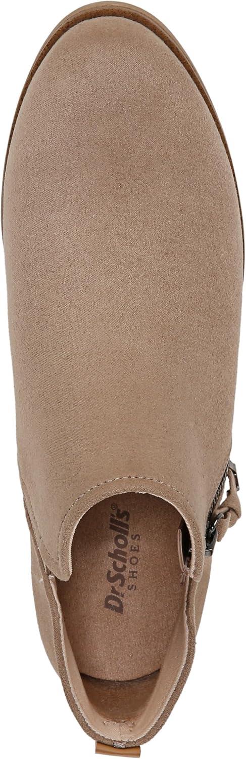 imageDr Scholls Work womens Astir Ankle BootieWoodsmoke Brown Fabric