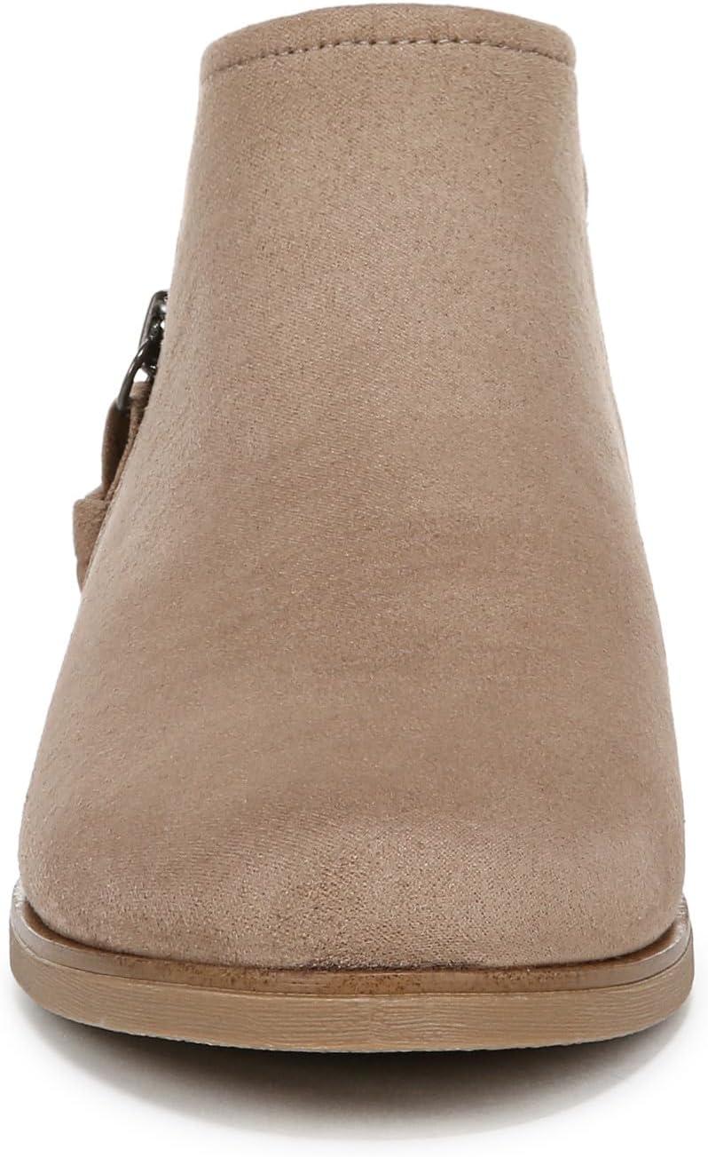 imageDr Scholls Work womens Astir Ankle BootieWoodsmoke Brown Fabric