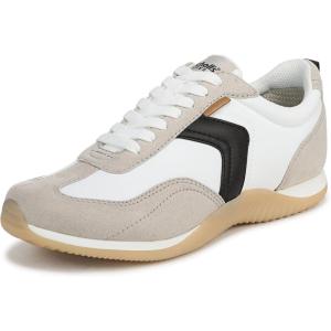 Dr. Scholl’s Women’s Good Ol Days Sneaker(White/Black/Grey)