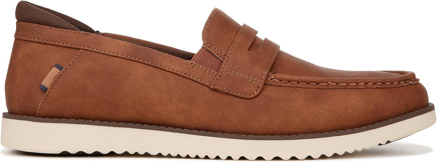 imageDr Scholls Shoes Mens Sync Loafer Penny MocDark Tan Smooth