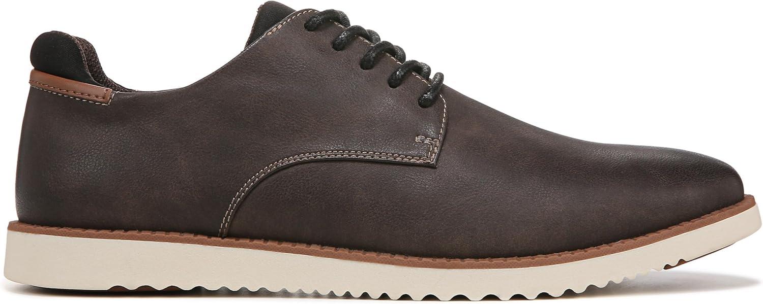 imageDr Scholls Shoes Mens Sync Plain Toe Dress Casual Oxford Dark Brown Fearless 85 US