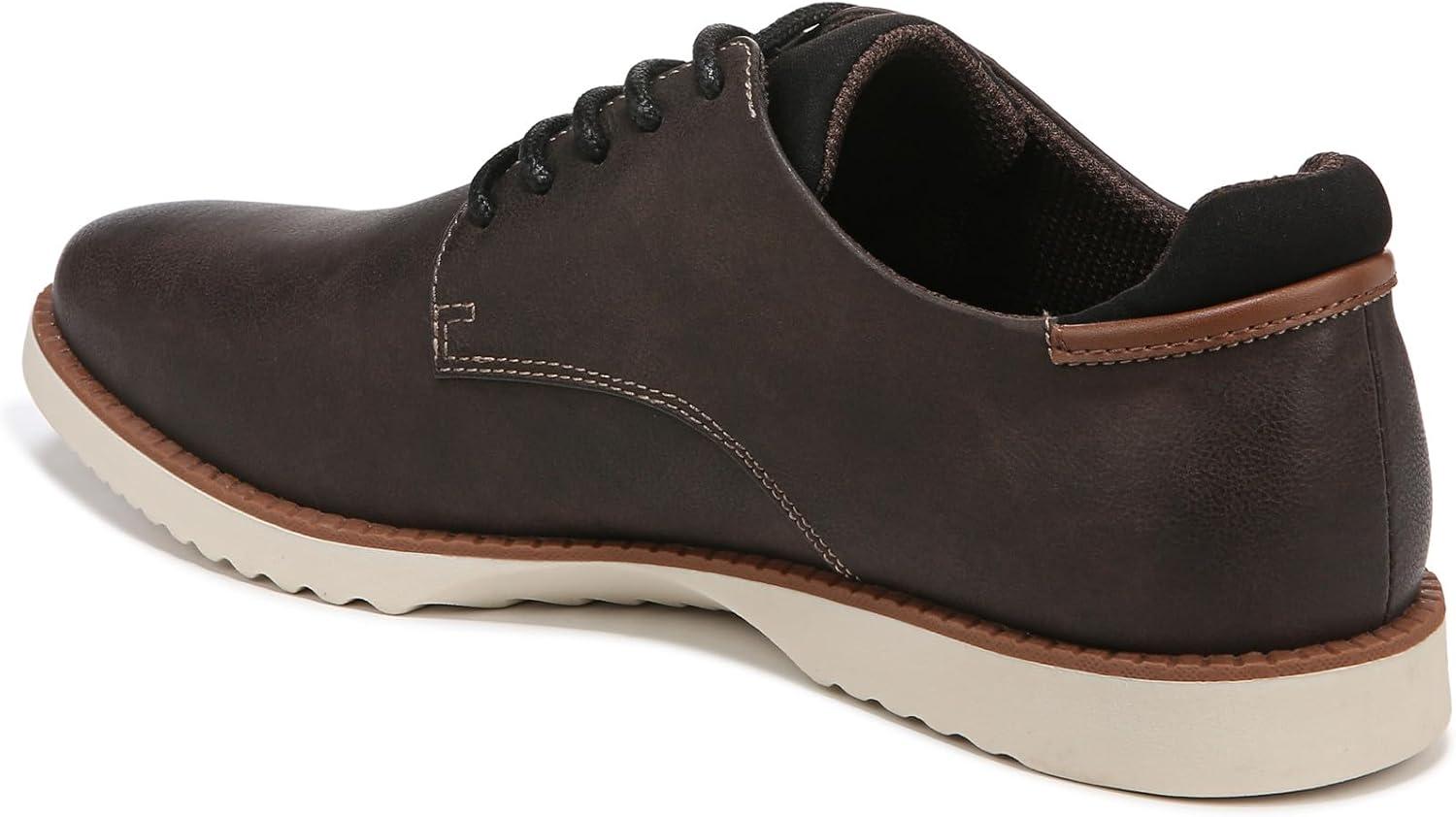 imageDr Scholls Shoes Mens Sync Plain Toe Dress Casual Oxford Dark Brown Fearless 85 US