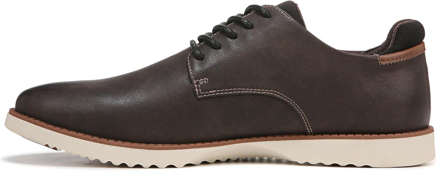 imageDr Scholls Shoes Mens Sync Plain Toe Dress Casual Oxford Dark Brown Fearless 85 US