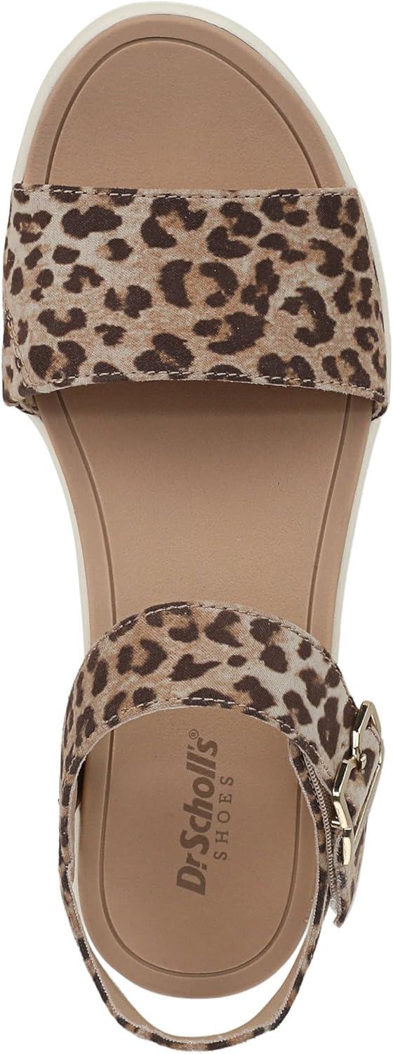 imageDr Scholls Shoes Womens Time Off Sky SandalLeopard Animal Print