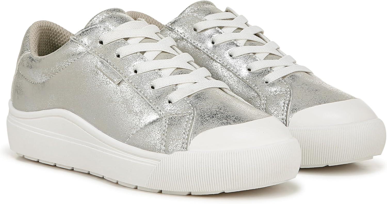 imageDr Scholls Work Girls Time Off KidsDark Honey Faux Leather