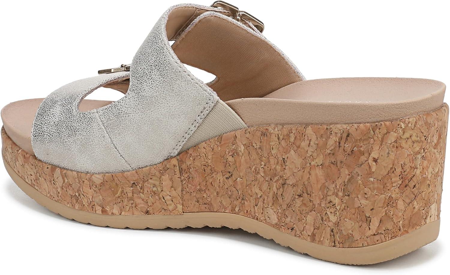 imageDr Scholls womens Cali BreezeLight Gold Metallic